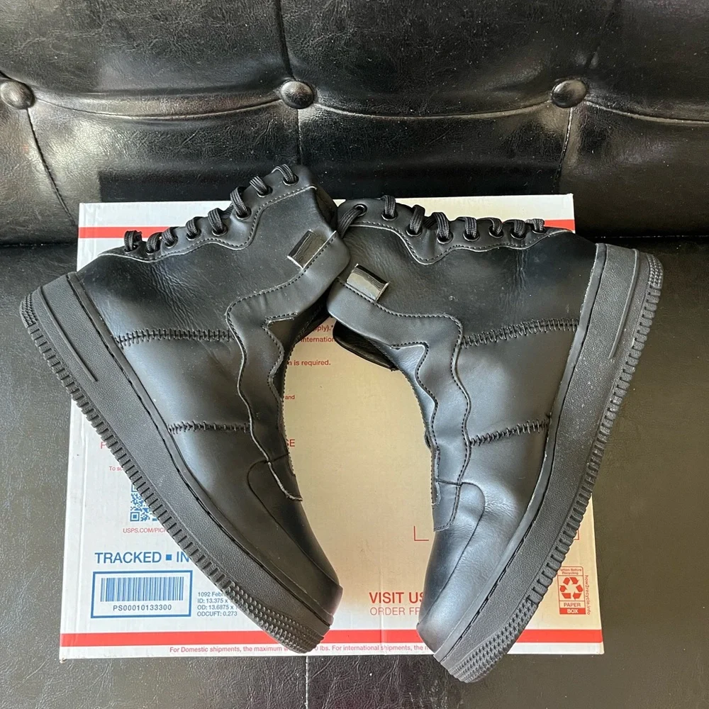 Nike‎ Air Force 1 Rebel XX “Triple Black” Women’s Sz 8.5